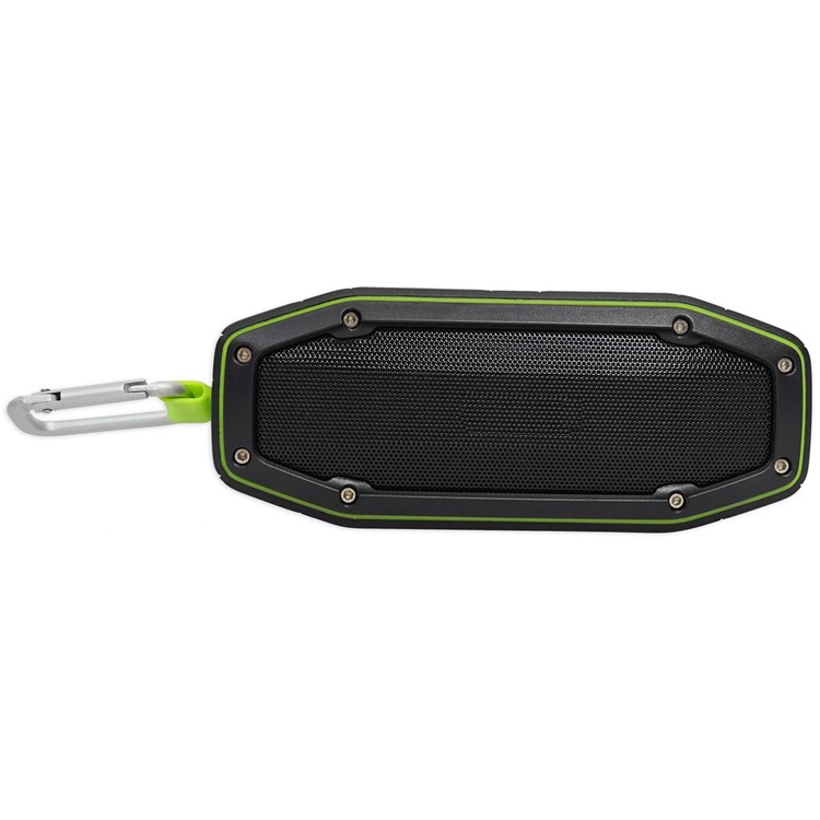 Alto-falante Bluetooth EBS-503 10W IPX6 Impermeável Alto-falante De Música Portátil Robusto Sem Fio - Preto / Verde-3