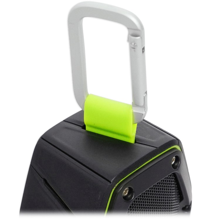 Alto-falante Bluetooth EBS-503 10W IPX6 Impermeável Alto-falante De Música Portátil Robusto Sem Fio - Preto / Verde-7