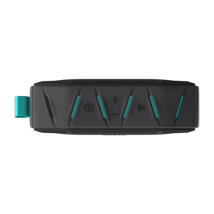 EBS-503 20W Outdoor IPX6 Waterproof Rugged Music Speaker Portable Wireless Bluetooth Speaker - Black / Blue-4