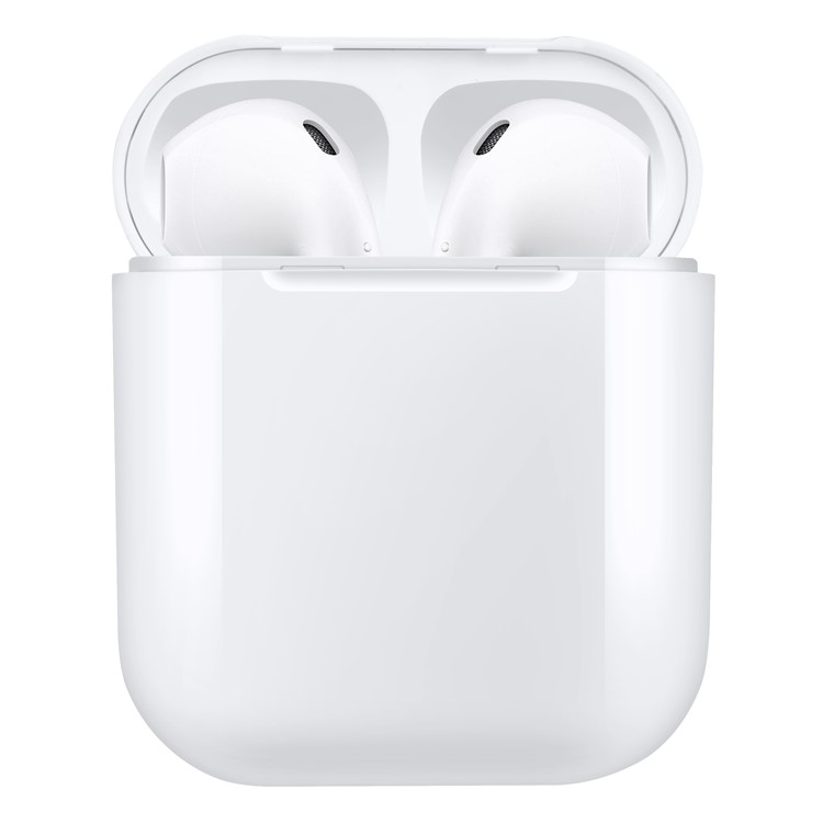 BTH-X8 TWS Lightweight Wireless Stereo Bluetooth Earphones with Charging Case Box - White -3