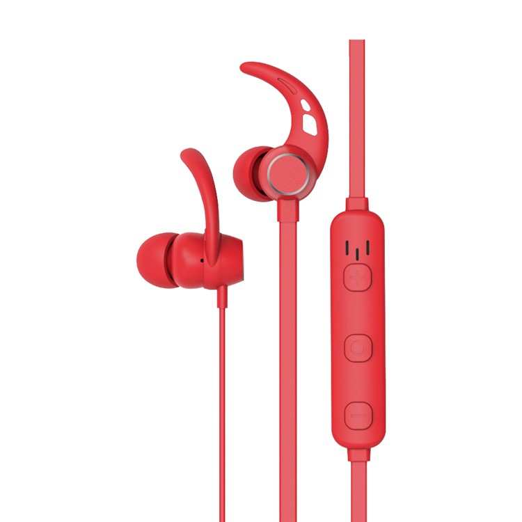 

JOYROOM JR-D3 Portable Magnetic Bluetooth 4.2 Sport In-ear Earphone with Mic for iPhone Samsung Etc - Red, iPhone X