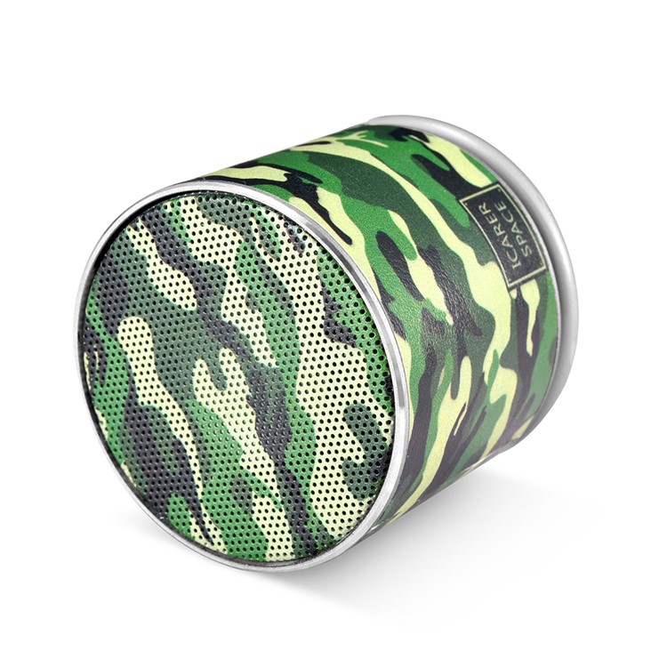 

ICARER SPACE BF-120 Модельная Печать Портативный Стильный 500mah Bluetooth 4.2 Динамик С Застежкой - Камуфляж, Galaxy A7 (2017)