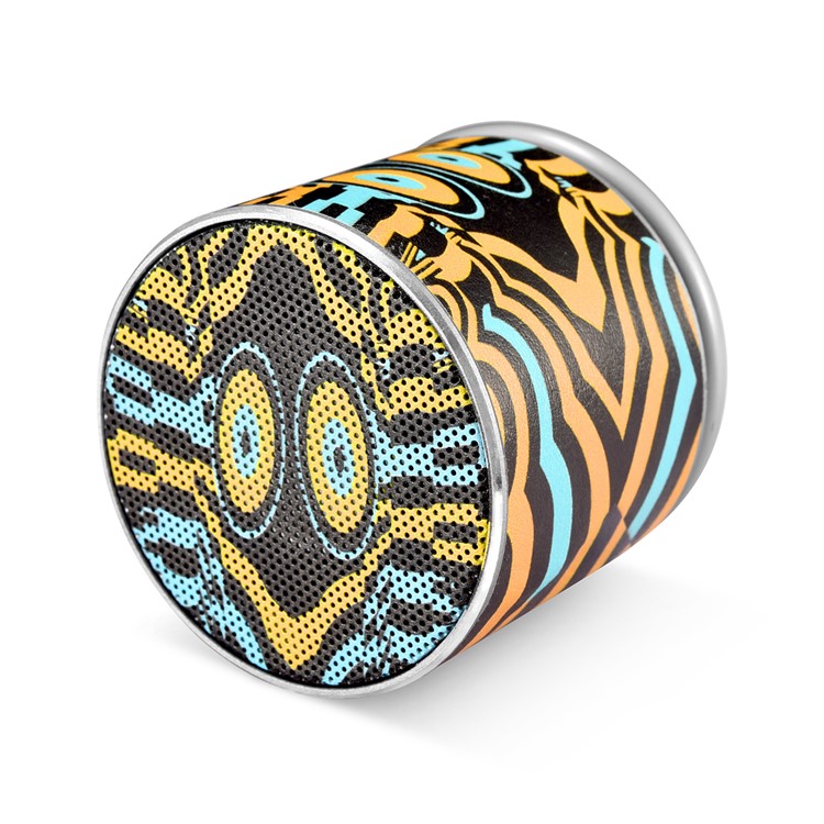 

ICARER SPACE BF-120 Patterned Mini Portable Bluetooth V4.2 Speaker - Orange / Black, Galaxy A7 (2017)