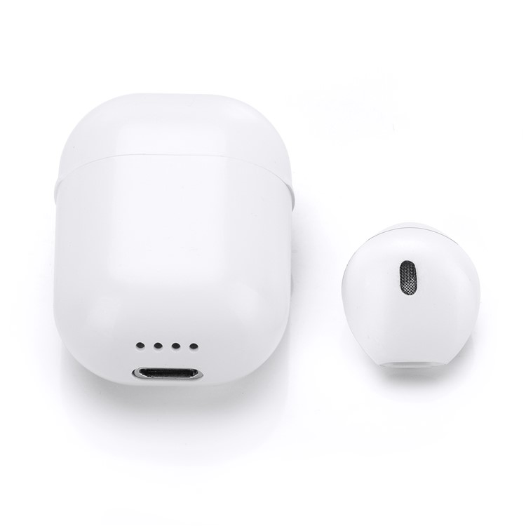 Mini Wireless Stereo Bluetooth 4.2 Earphone with Charging Case Box - White-4