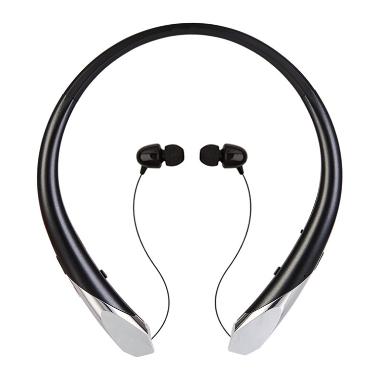 HX911 Neckband Bluetooth In-ear Sports Stereo Earphone with Microphone - Black-1