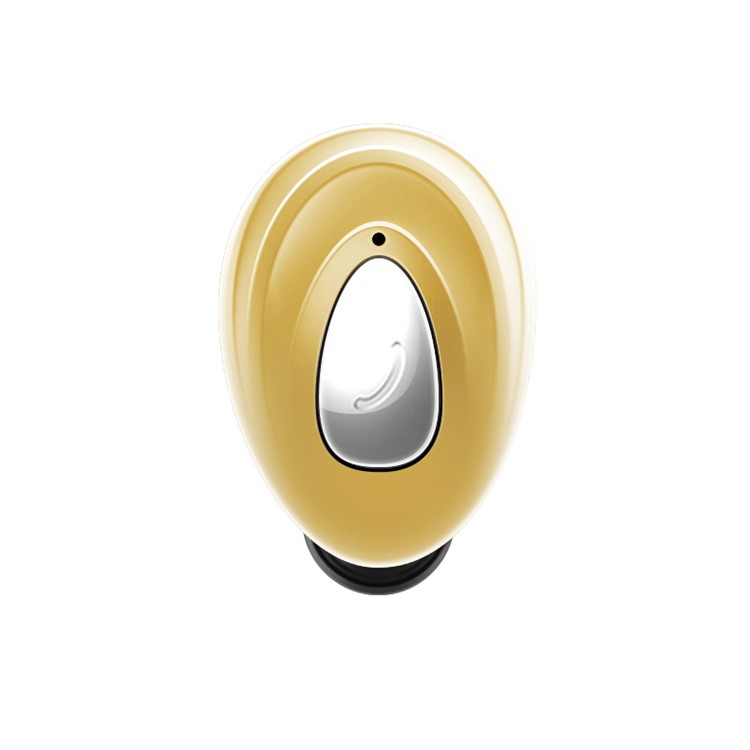 

K1 Mini Lightweight Portable Wireless Bluetooth 4.1 Headset - Gold Color