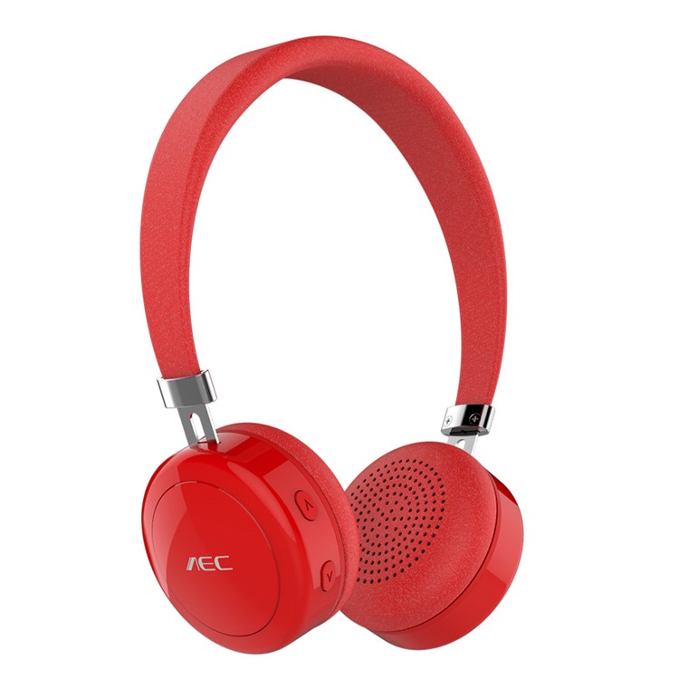 

AEC BQ668 HIFI Stereo Portable Comfortable Bluetooth Wireless Stereo Earphone - Red