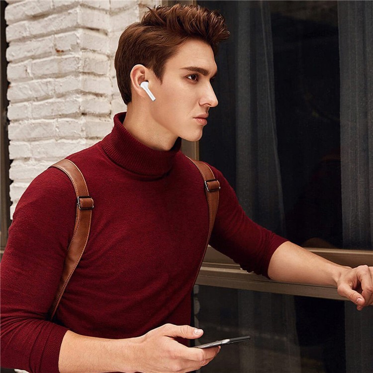 i7 TWS In-ear Wireless Bluetooth 4.1 Stereo Double Headphones with Charging Case for iPhone Samsung - White-10