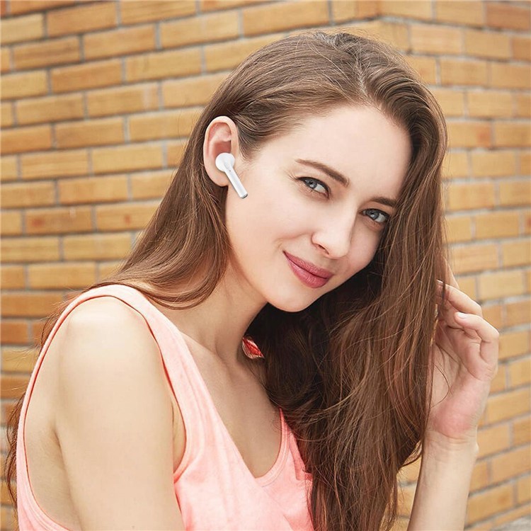 i7 TWS In-ear Wireless Bluetooth 4.1 Stereo Double Headphones with Charging Case for iPhone Samsung - White-9