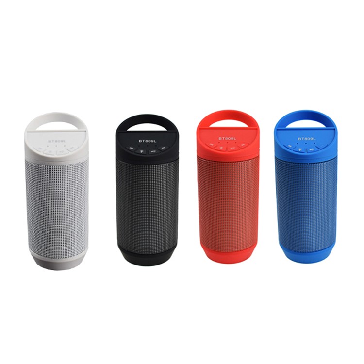 BT809L LED Color Light Cycling Sports Wireless Bluetooth Speaker with Mic - Black-4