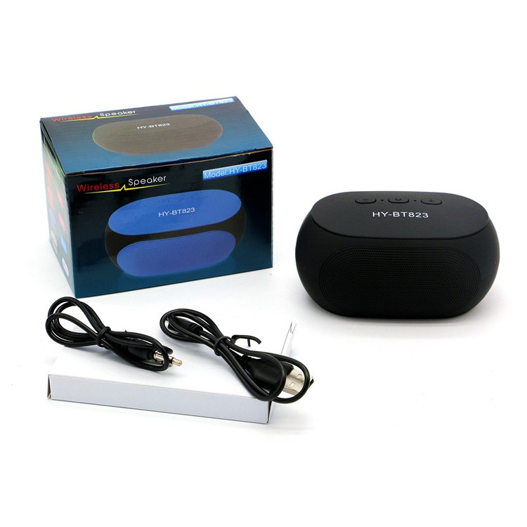 HYBT823 Mini 3W Outdoor Wireless Bluetooth Speaker with Mic - Black-5