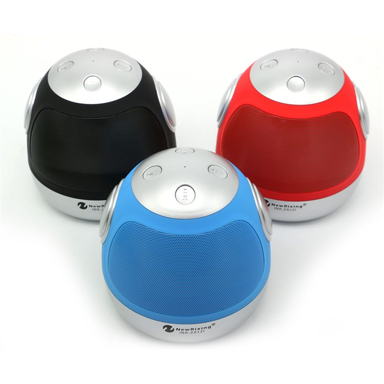 NR2012 Robot LED Color Light Double Speaker Wireless Bluetooth Speaker with Mic - Black-2