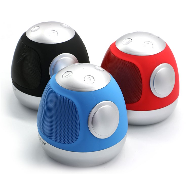 NR2012 Robot LED Color Light Double Speaker Wireless Bluetooth Speaker with Mic - Black-3
