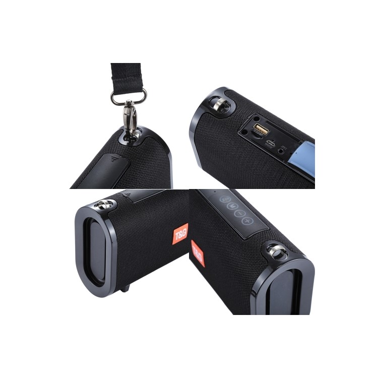 TG123 Portable Wireless Stereo Bluetooth Speaker Support 3.5mm Aux-in/TF Card/U Disk/FM Radio for iPhone Samsung-7