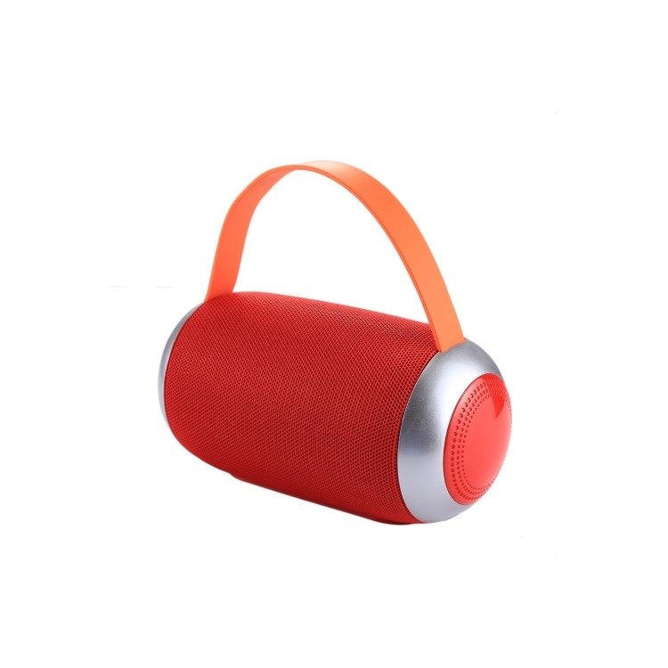 TG112 Portable Bluetooth 4.2 Speaker with Mic & FM Radio Function Support Hands-free & TF Card & U Disk Play - Red-2