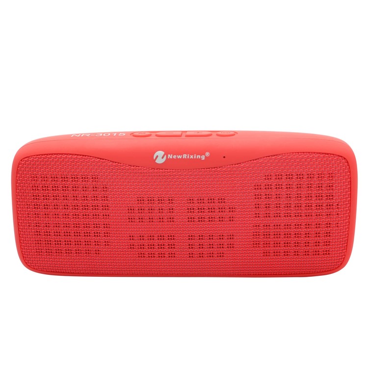 

NR3015 Ткань Водонепроницаемый Bluetooth 2.1 Беспроводной Динамик Поддержка FM-радио - Красный, iPhone X
