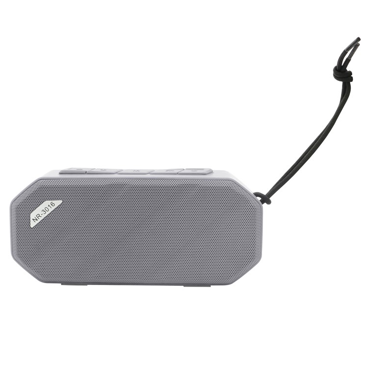 

NR3016 Шикарная Водонепроницаемая Беспроводная Bluetooth 2.1 Поддержка Громкоговорителей Aux-in / Tf Card - Серый, iPhone X