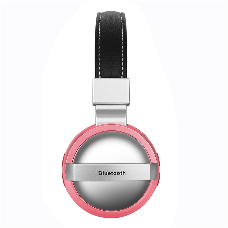 BTH-868 Foldable Over-ear Bluetooth 4.2 Earphone with TF Card Slot/Aux-in - Pink-6
