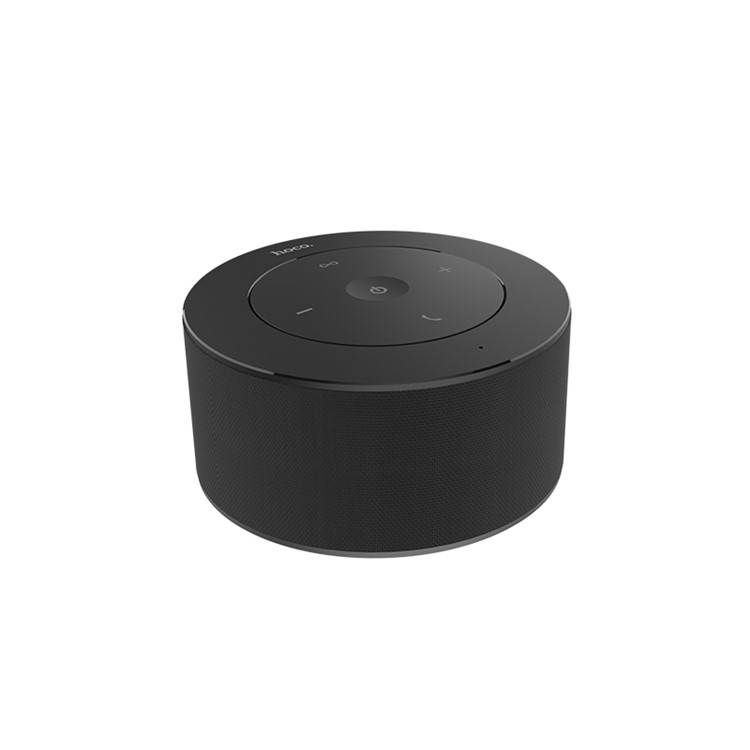 HOCO BS19 360 Surround Wireless Speaker with Mic/Aux-in - Black-1