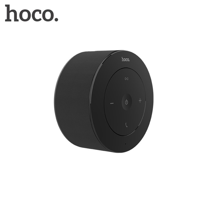 HOCO BS19 360 Surround Wireless Speaker with Mic/Aux-in - Black-2