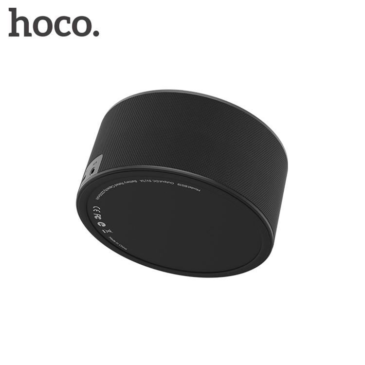 HOCO BS19 360 Surround Wireless Speaker with Mic/Aux-in - Black-4