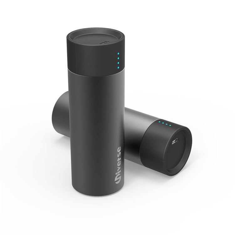Mini Bluetooth Earphone TWS Binaural Twins Stereo Wireless Headset with Charging Box - Black-5