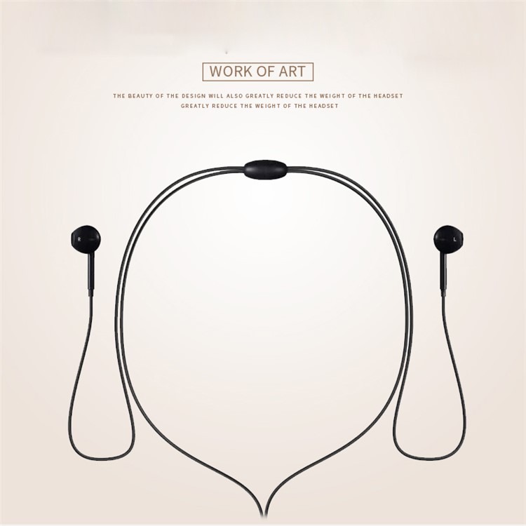 XT-13 Sport Bluetooth V4.2 Wireless Neckband Headset with Magnet Attraction - Black-8