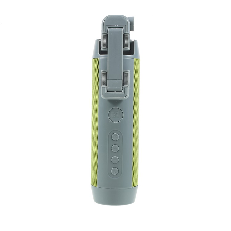Multi-function Bluetooth Selfie Stick + Bluetooth Speaker + Portable Power Bank + Phone Holder - Green-3
