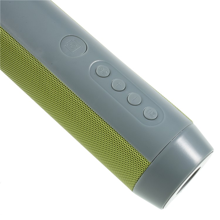 Multi-function Bluetooth Selfie Stick + Bluetooth Speaker + Portable Power Bank + Phone Holder - Green-6