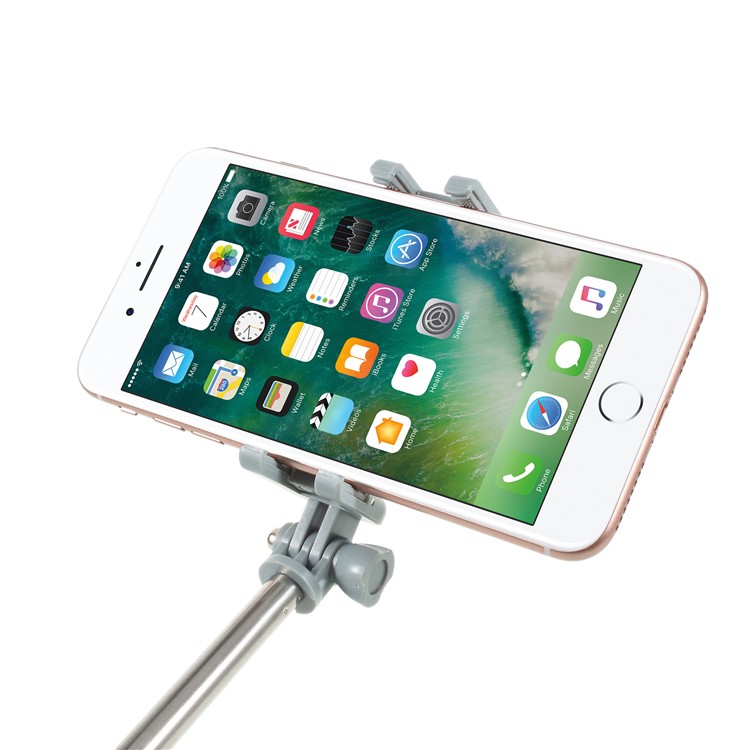 Multi-function Bluetooth Selfie Stick + Bluetooth Speaker + Portable Power Bank + Phone Holder - Green-8