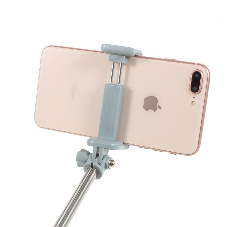 Multi-function Bluetooth Selfie Stick + Bluetooth Speaker + Portable Power Bank + Phone Holder - Green-9