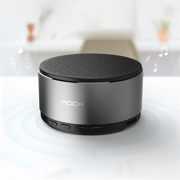 

ROCK S10 Беспроводной Bluetooth 4.2 Поддержка Динамика TF Карта - Серый