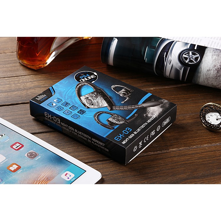 EX03 Mini Sports Bluetooth Stereo Headphone Wireless Hands-free PS3 PS4 Gaming Earphone-24