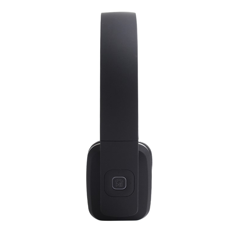 LC-8600 Adjustable Stereo Over-ear Bluetooth Earphone with Aux-in - Black-2
