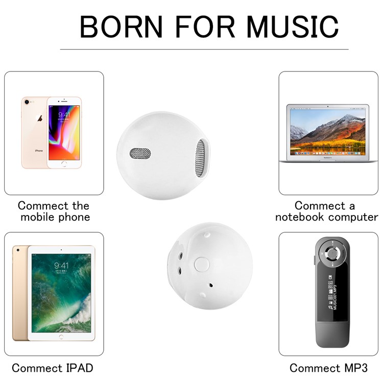 IP8X TWS Double Stereo Wireless Bluetooth Mini In-ear Headphone with Charging Box-2
