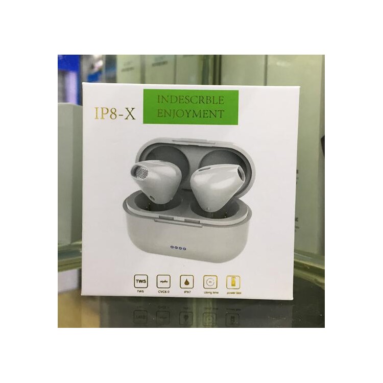 IP8X TWS Double Stereo Wireless Bluetooth Mini In-ear Headphone with Charging Box-8