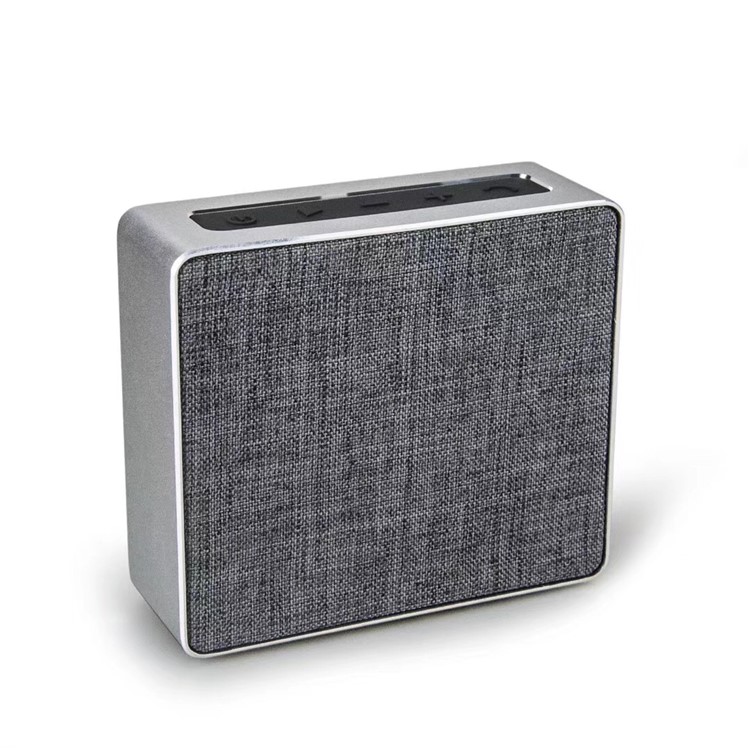 

M10 Cloth Coated Wireless Bluetooth Speaker with Mic Support TF Card - Grey, iPhone X