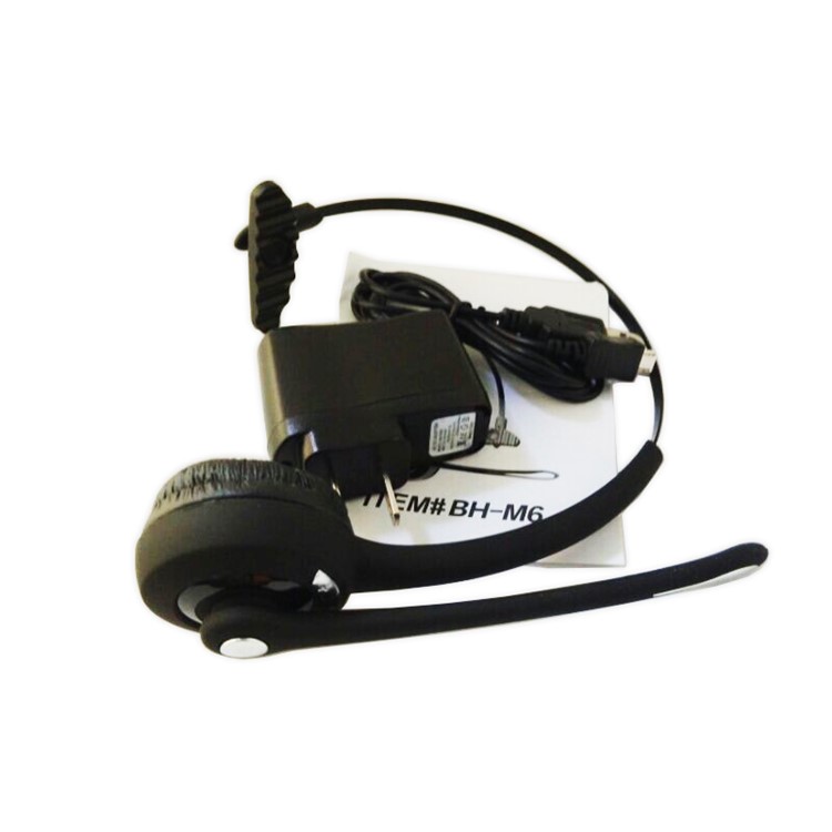 Hands-free Headwearing Bluetooth Headset Mic Earphone - Black-2