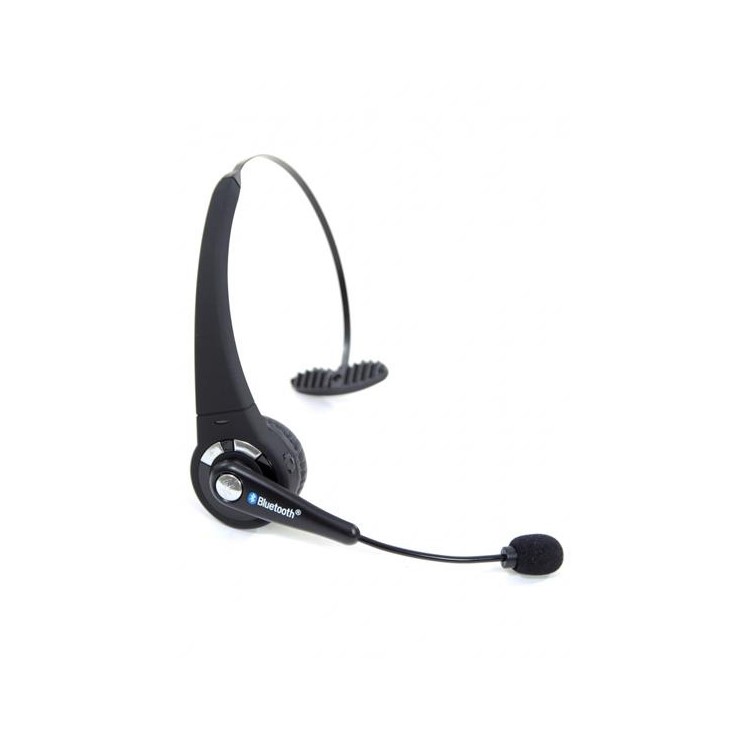Head-wearing Wireless Headset Headband Chatting Bluetooth Headphone with Mic-4