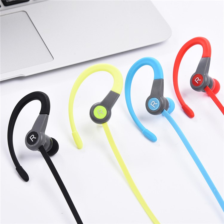 KD-T8 Hands-free Stereo Bluetooth Earhook Headphone Sports Headset for iPhone Samsung Huawei Etc. - Black-4