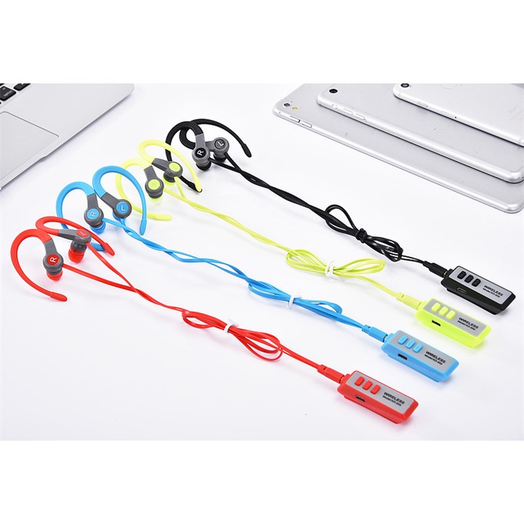 KD859A Hands-free Bluetooth Sports Earhook Headphone for iPhone Samsung Huawei Etc. - Black-3