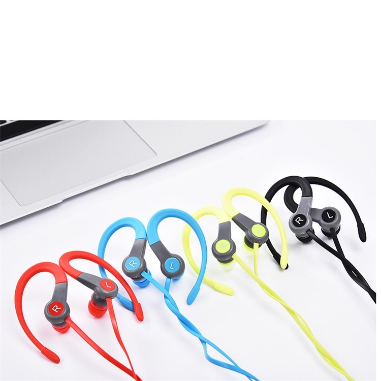 KD859A Hands-free Bluetooth Sports Earhook Headphone for iPhone Samsung Huawei Etc. - Black-4