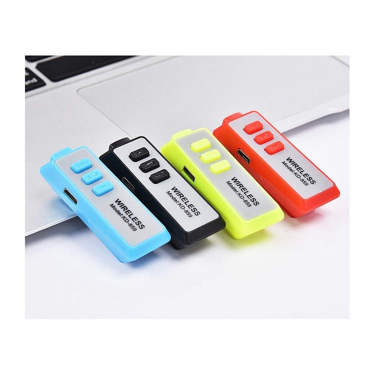 KD859A Hands-free Bluetooth Sports Earhook Headphone for iPhone Samsung Huawei Etc. - Black-5