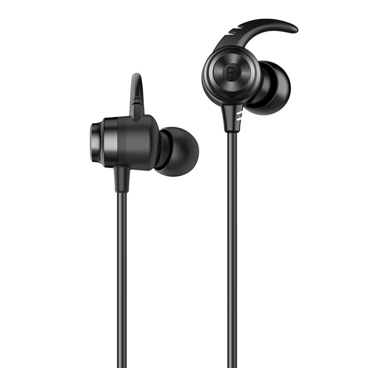 PICUN H18 In-ear Magnetic Wireless Bluetooth 4.2 Stereo Earphone with Mic for iPhone Samsung - Black-2