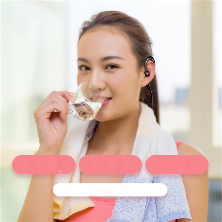 Wireless Bluetooth 4.2 Sports Hands-free Earphone for iPhone, Samsung, etc.-6