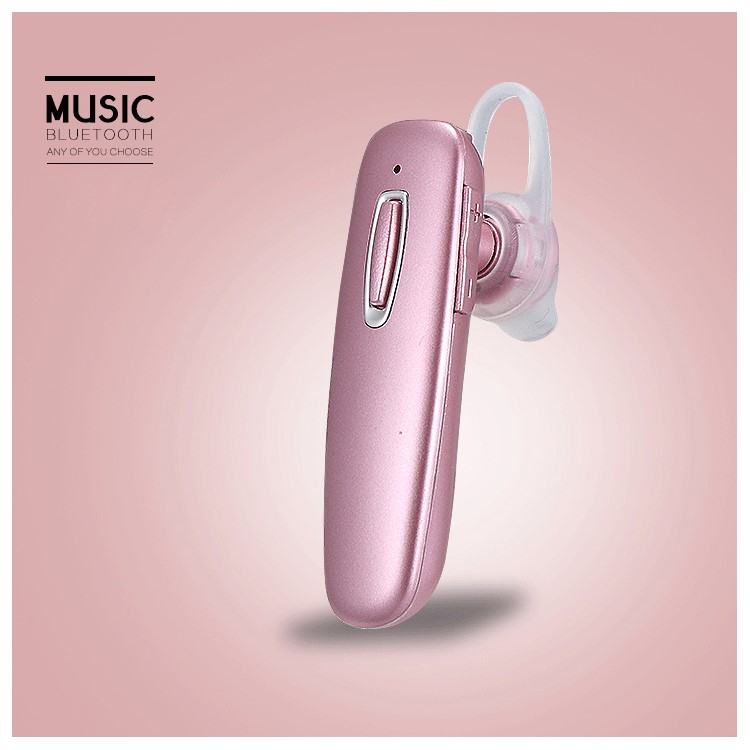 

Mini Bluetooth 4.1 Handsfree Single Earbud with Mic for iPhone, Samsung, Huawei etc. - Rose Gold
