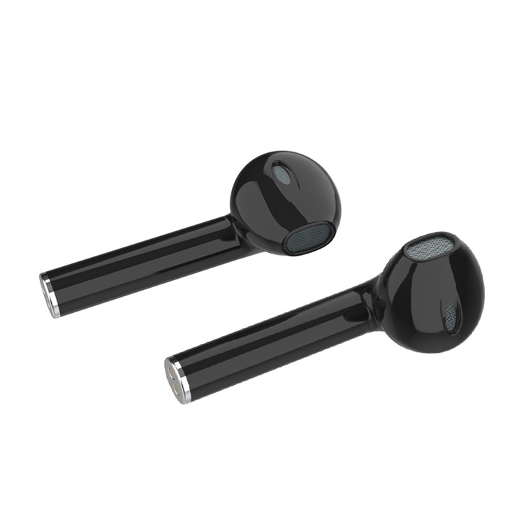 LANGSDOM T7A 1 Pair of T7A Earphones Bluetooth Wireless Stereo Music Handsfree Hifi Earphones for iPhone Samsung Huawei Etc. - Black-3