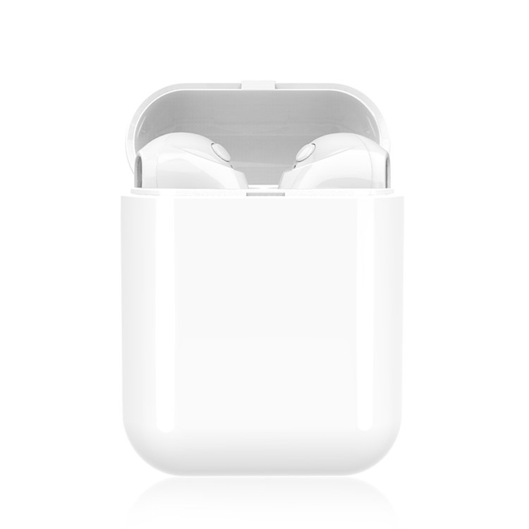 LANGSDOM T7A 1 Pair of T7A Hands-free Stereo Bluetooth Headphones with Mic for iPhone Samsung Huawei Etc. - White-3