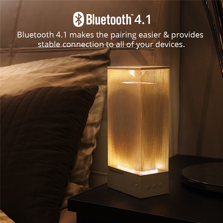 TRONSMART Beam 15W Wireless Bluetooth Speaker Solid Mesh Speaker with Deep Bass Mood Lights-5