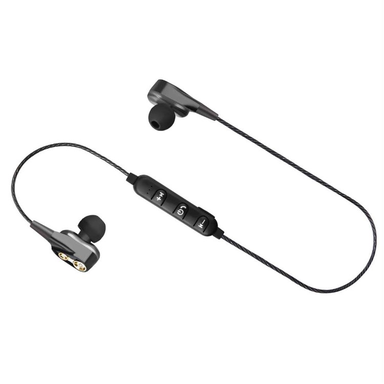 K88 In-ear Wireless Bluetooth 4.2 Stereo Earphone with Mic for iPhone Samsung - Black-2